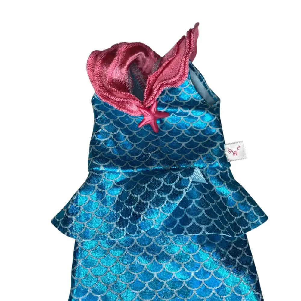 American Girl WellieWishers Marvelous Mermaid Outfit Dress ONLY